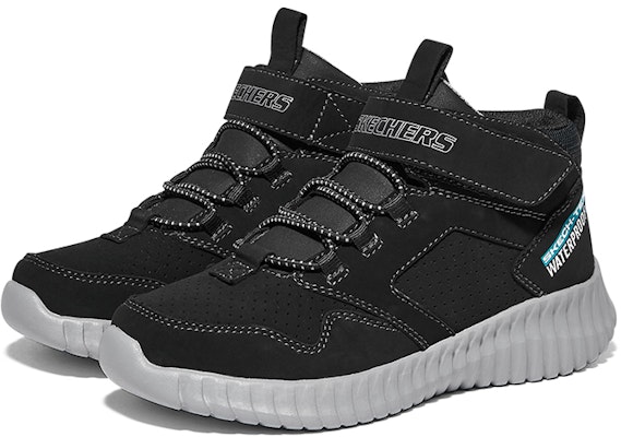 兒童 Skechers 減震耐磨 低幫 兒童跑步鞋 黑色 Shop 兒童 Skechers 減震耐磨 低幫 兒童跑步鞋 黑色