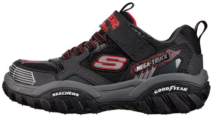 (Preschool) Skechers 'Black Grey' 403760L-BKCC Buy (Preschool) Skechers 'Black Grey' 403760L-BKCC