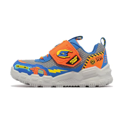 (PS) Skechers 'Blue Orange Grey'