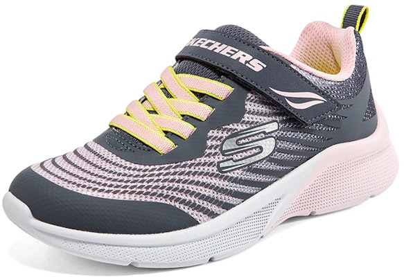 (JR) 斯凯奇 女童 Microspec Rejoice Racer '灰粉色' 302349L-CCMT Shop (JR) 斯凯奇 女童 Microspec Rejoice Racer '灰粉色' 302349L-CCMT