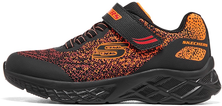 preschool-skechers-magic-tape-shock-absorbent-non-slip-durable-low-top-kids-running-shoe-black-red-403920-l-bkrd