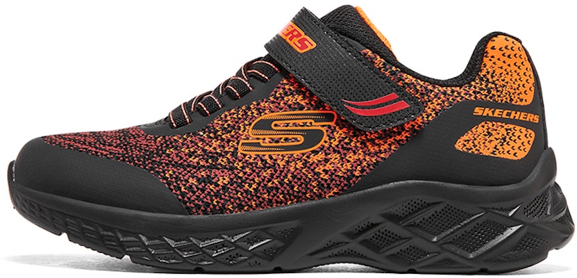 (Youth) Skechers Microspec 2.0 Tromson 'Black Red Orange' 403920L-BKRD Buy (Youth) Skechers Microspec 2.0 Tromson 'Black Red Orange' 403920L-BKRD