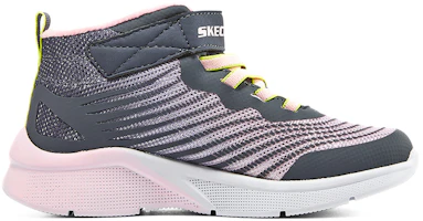 Order 大童 Skechers 女童 網布 加絨保暖 減震耐磨 低筒 兒童跑步鞋 灰粉