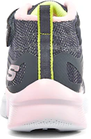 Shop 大童 Skechers 女童 網布 加絨保暖 減震耐磨 低筒 兒童跑步鞋 灰粉