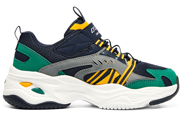 (Youth) Skechers Stamina Shoes 'Navy Grey Green' 圖 2