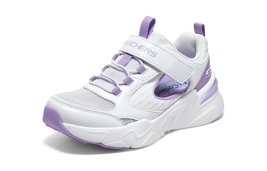 Lookbook (PS) 斯凯奇 Bobs Bamina “白紫” 319025L-WLV