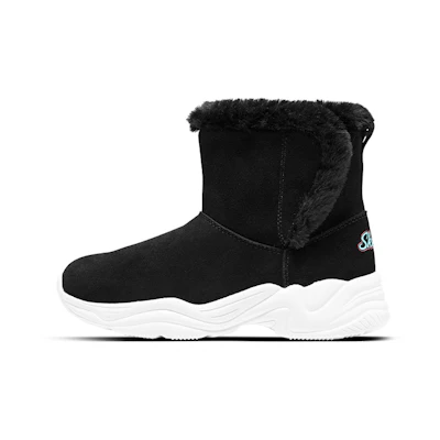 (PS) Skechers Boot 'Black Cozy Fleece'