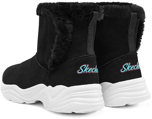 (Preschool) Skechers Boot 'Black Cozy Fleece' 303052L-BLK Shop (Preschool) Skechers Boot 'Black Cozy Fleece' 303052L-BLK