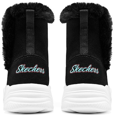(Preschool) Skechers Boot 'Black Cozy Fleece' 303052L-BLK Purchase (Preschool) Skechers Boot 'Black Cozy Fleece' 303052L-BLK