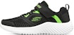 (PS) Skechers Bounder 'Hitam Hijau' 405233L-BKLM