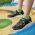 (PS) Skechers Bounder 'Hitam Hijau' 405233L-BKLM