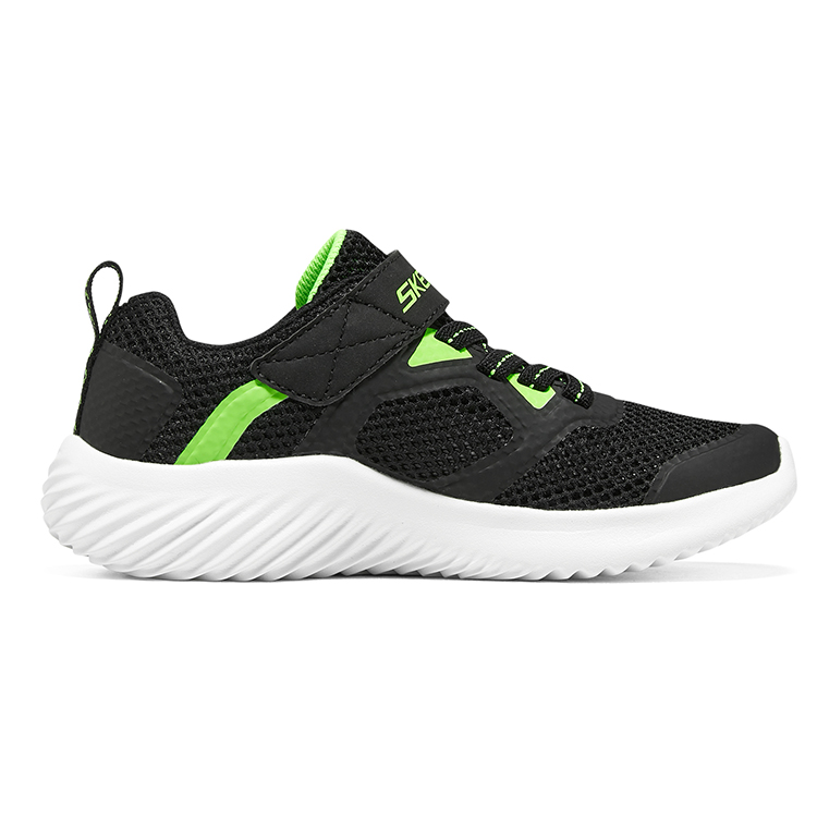 Order (PS) Skechers Bounder ''Noir Vert'' 405233L-BKLM