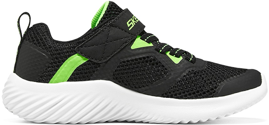 (Preschool) Skechers Bounder 'Black Green' 405233L-BKLM Order (Preschool) Skechers Bounder 'Black Green' 405233L-BKLM