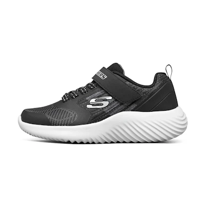 (Youth) Skechers Bounder Running Shoes 'Black White'