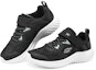 Lookbook (PS) Skechers Bounder 'Hitam Putih' 405233L-BKSL