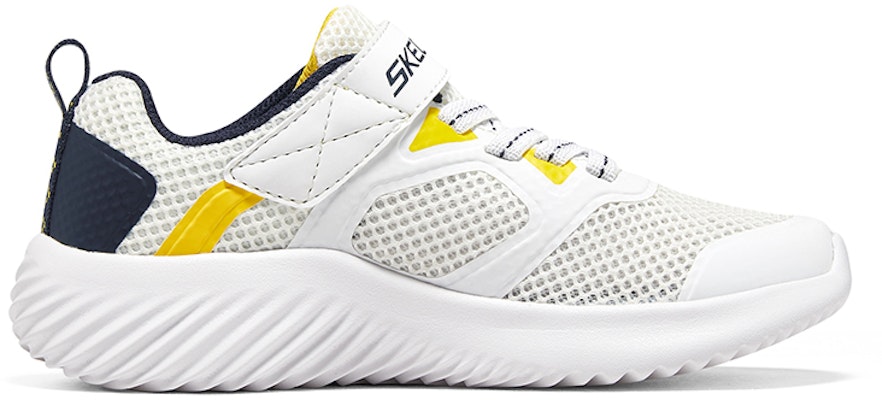 (Preschool) Skechers Bounder Running Shoe 'White Yellow' 405233L-WBLY Order (Preschool) Skechers Bounder Running Shoe 'White Yellow' 405233L-WBLY