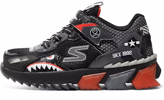 (Youth) Skechers Training Shoes 'Black Red' 401525L-BKRD (Youth) Skechers Training Shoes 'Black Red' 401525L-BKRD