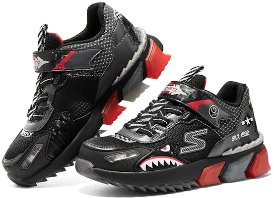 (JR) Zapatillas de Entrenamiento Skechers 'Negro Rojo' 401525L-BKRD Shop (JR) Zapatillas de Entrenamiento Skechers 'Negro Rojo' 401525L-BKRD