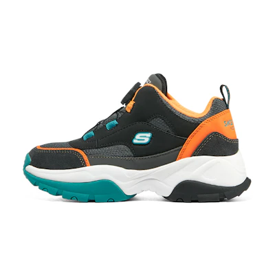 (PS) Skechers Boys Casual 'Black Charcoal'