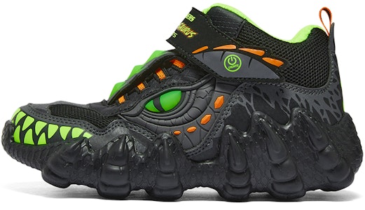 (PS) Skechers 男童休闲鞋 '黑柠檬' 400118L-BKLM Buy (PS) Skechers 男童休闲鞋 '黑柠檬' 400118L-BKLM