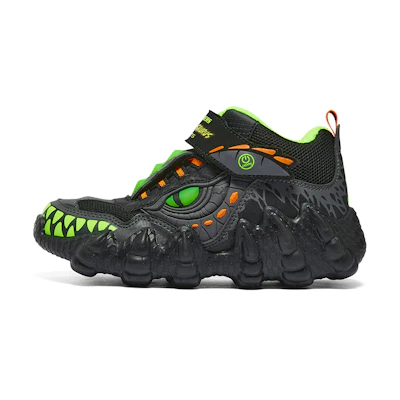 (PS) Skechers Boys Casual 'Black Lemon'