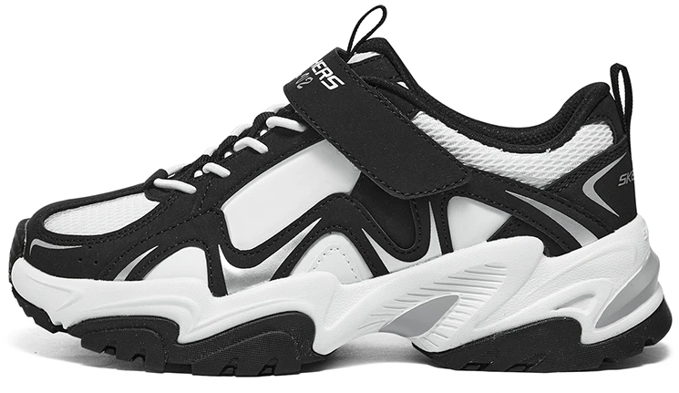 preschool-skechers-boys-casual-black-white-405252-l-bkw