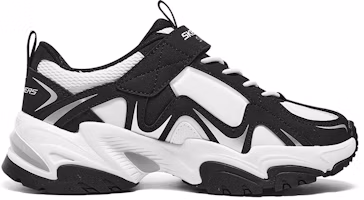 Order (PS) Skechers Anak Laki-Laki Kasual 'Hitam Putih' 405252L-BKW