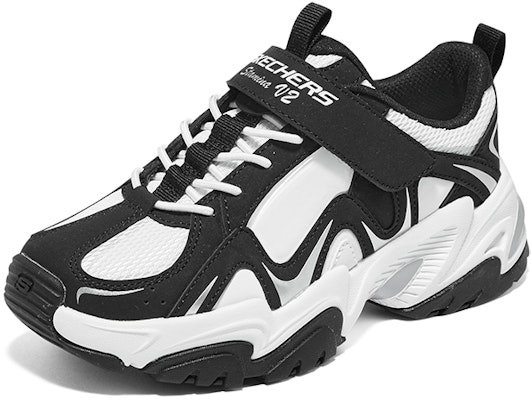 Skechers兒童舒適防滑耐磨休閒鞋 黑白色 (For Taiwanese market: Skechers童鞋 舒適防滑耐磨休閒鞋 黑白配色) Lookbook Skechers兒童舒適防滑耐磨休閒鞋 黑白色 (For Taiwanese market: Skechers童鞋 舒適防滑耐磨休閒鞋 黑白配色)