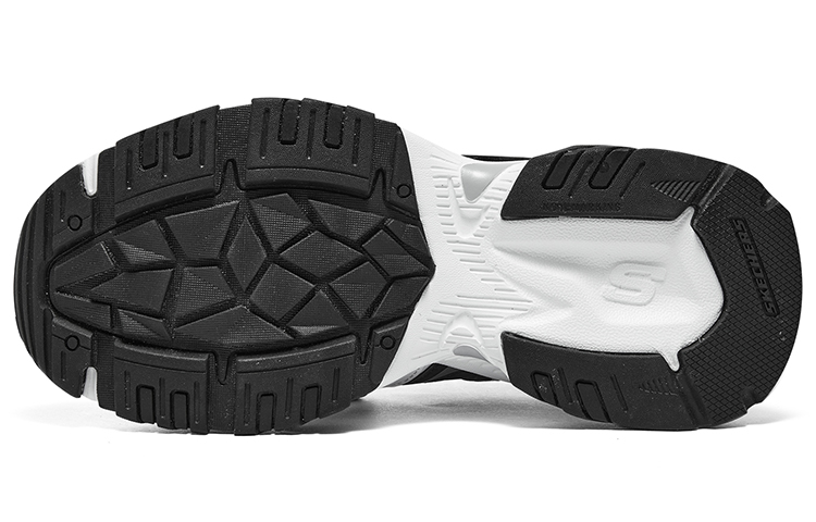 Details for (PS) 스케쳐스 키즈 캐주얼 블랙/화이트 (Skechers Kids Casual Black/White) 405252L-BKW
