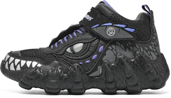 (Preschool) Skechers Boys Casual 'Charcoal Grey' 400118L-BKCC (Preschool) Skechers Boys Casual 'Charcoal Grey' 400118L-BKCC