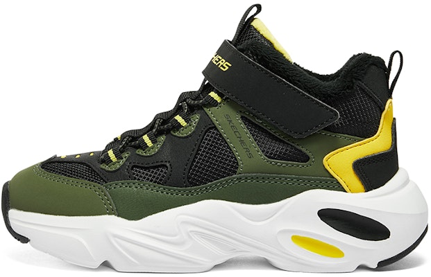 (Preschool) Skechers Boys Casual 'Olive Black' 405202L-OLBK Buy (Preschool) Skechers Boys Casual 'Olive Black' 405202L-OLBK
