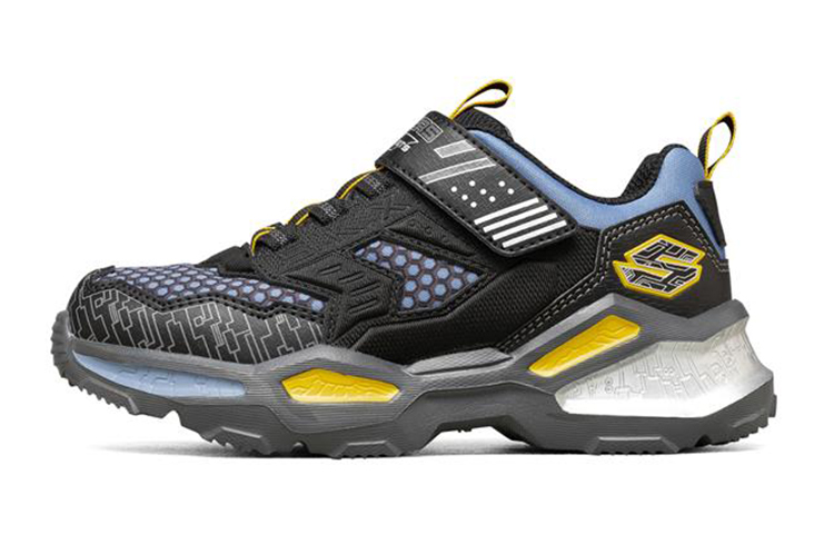 (Preschool) Skechers Boys K Black/Yellow 402105L-BKCC