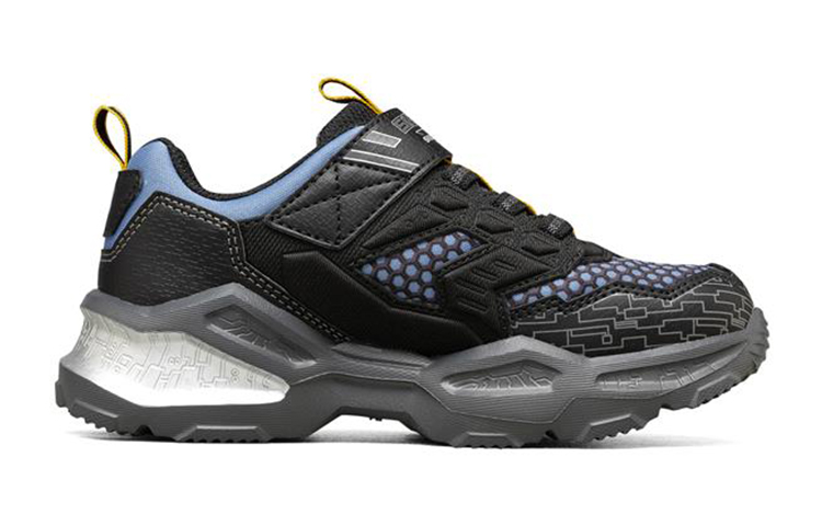 Order 兒童 Skechers 男孩 跑步鞋 黑黃