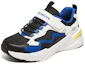 Lookbook (Youth) Skechers Comfortable Sport Sneakers 'Black White Blue' 405251L-WBKB