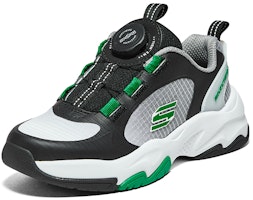 (PS) 스케쳐스 키즈 편안 논슬립 흰검 운동화 405264L-BKW Lookbook (PS) 스케쳐스 키즈 편안 논슬립 흰검 운동화 405264L-BKW