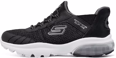 (Youth) Skechers Slip-ins Razor Flex Air Sneaker 'Black White' 403839L-BKCC (Youth) Skechers Slip-ins Razor Flex Air Sneaker 'Black White' 403839L-BKCC