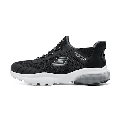 (Youth) Skechers Slip-ins Razor Flex Air Sneaker 'Black White'