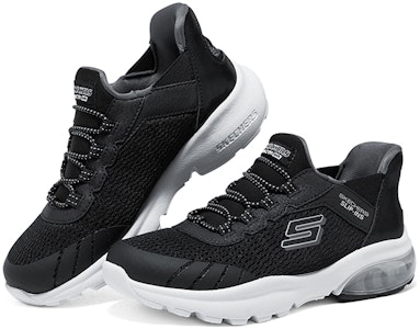 兒童 Skechers Skechers 男孩 舒適 防滑耐磨 低筒 兒童跑步鞋 黑色碳灰色 Shop 兒童 Skechers Skechers 男孩 舒適 防滑耐磨 低筒 兒童跑步鞋 黑色碳灰色