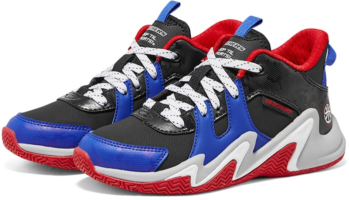(Preschool) Skechers Boys Mid-Top Basketball 'Black Comfort' 406054L-BKMT Shop (Preschool) Skechers Boys Mid-Top Basketball 'Black Comfort' 406054L-BKMT