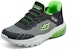 (JR) Skechers Slip-ins Razor Flex Air 'Kelabu Hitam Hijau' Sneaker 403839L-CCBK