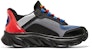 (PS) Skechers Sneakers Santai Bernafas 'Hitam Pelbagai Warna' 403840L-BKMT