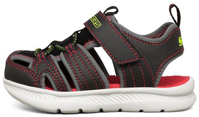 (Preschool) Skechers C-Flex Sandal 2.0 'Black Grey Orange' 400041N-BKCC Buy (Preschool) Skechers C-Flex Sandal 2.0 'Black Grey Orange' 400041N-BKCC