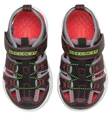 (Preschool) Skechers C-Flex Sandal 2.0 'Black Grey Orange' 400041N-BKCC Shop (Preschool) Skechers C-Flex Sandal 2.0 'Black Grey Orange' 400041N-BKCC