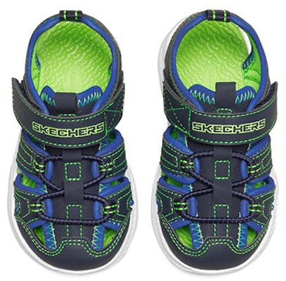 (Preschool) Skechers C-Flex Sandal 2.0 'Blue Green' 400041N-NVLM Shop (Preschool) Skechers C-Flex Sandal 2.0 'Blue Green' 400041N-NVLM