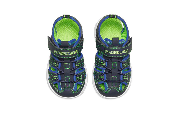 Shop (Preschool) Skechers C-Flex Sandal 2.0 'Blue Green' 400041N-NVLM