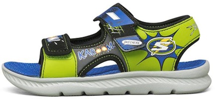 (Preschool) Skechers C-Flex Sandal 2.0 'Green Black' 402102L-GNBK (Preschool) Skechers C-Flex Sandal 2.0 'Green Black' 402102L-GNBK