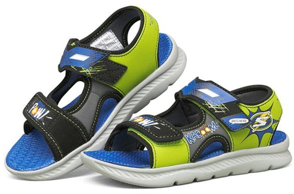 (Preschool) Skechers C-Flex Sandal 2.0 'Green Black' 402102L-GNBK Lookbook (Preschool) Skechers C-Flex Sandal 2.0 'Green Black' 402102L-GNBK
