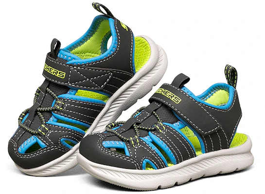(Preschool) Skechers C-Flex Sandal 2.0 'Grey Blue' 400041N-CCBL Lookbook (Preschool) Skechers C-Flex Sandal 2.0 'Grey Blue' 400041N-CCBL