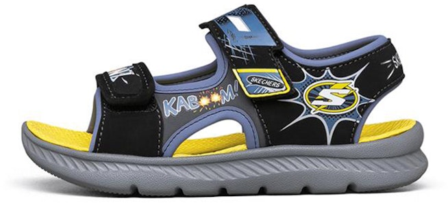 兒童 Skechers C-Flex 涼鞋 2.0 魔術貼 百搭運動涼鞋 黃黑 Buy 兒童 Skechers C-Flex 涼鞋 2.0 魔術貼 百搭運動涼鞋 黃黑