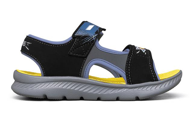 Order 兒童 Skechers C-Flex 涼鞋 2.0 魔術貼 百搭運動涼鞋 黃黑